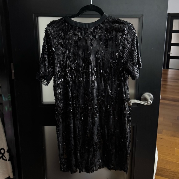 Zara black sequin dress - Picture 2 of 4